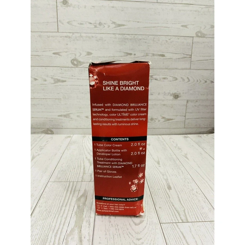 Schwarzkopf Color Ultime Permanent Hair Color 5.22 Ruby Red